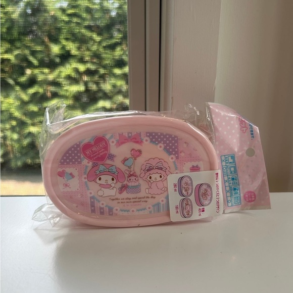 Sanrio | Dining | Nwt My Melody My Sweet Piano Patchwork Containers Set ...